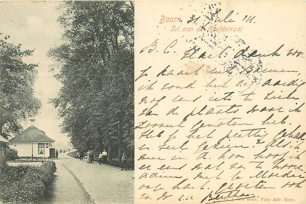 Baarn Tol aan de Hoofdstraat