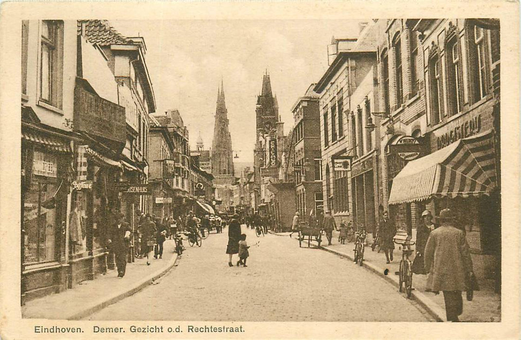 Eindhoven Gezicht od Rechtestraat