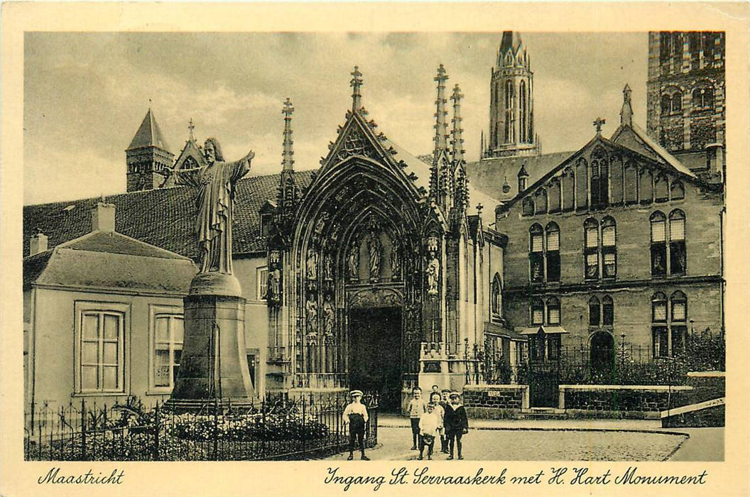 Maastricht Ingang St Servaaskerk
