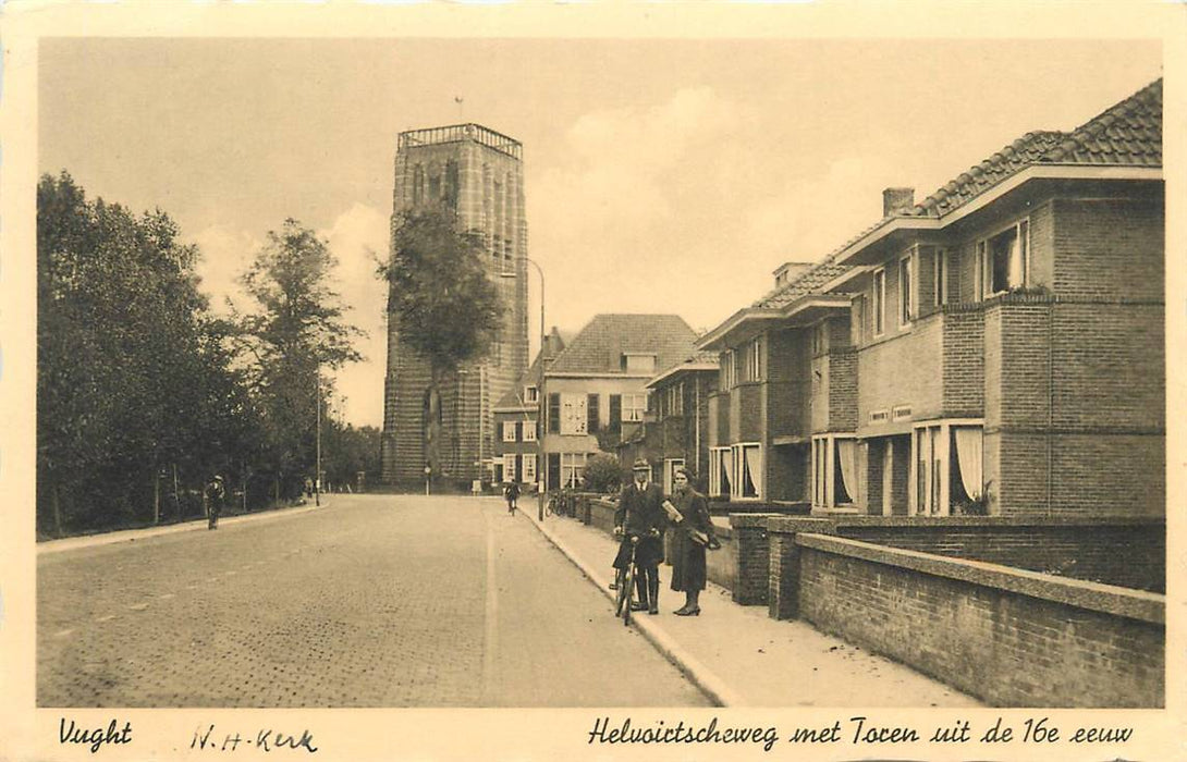 Vught Helvoirtscheweg met Toren uit de 16e eeuw