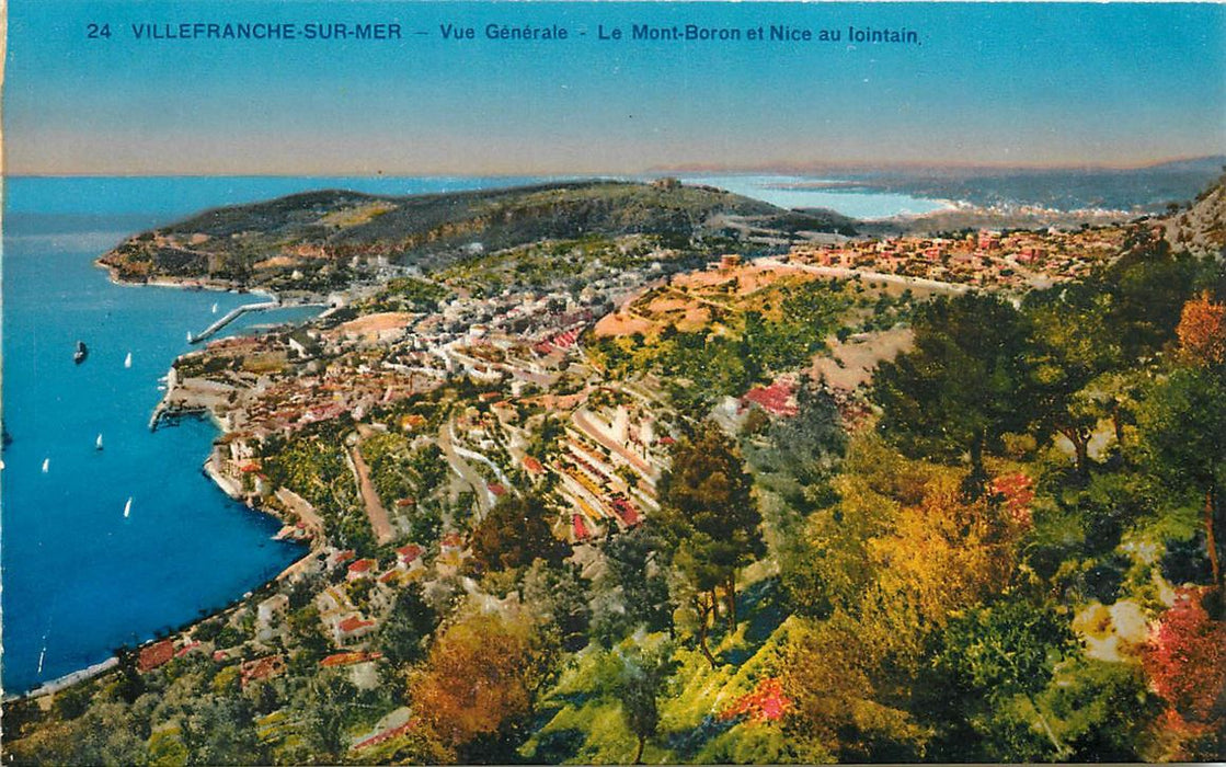 Villefranche-sur-Mer Vue Generale