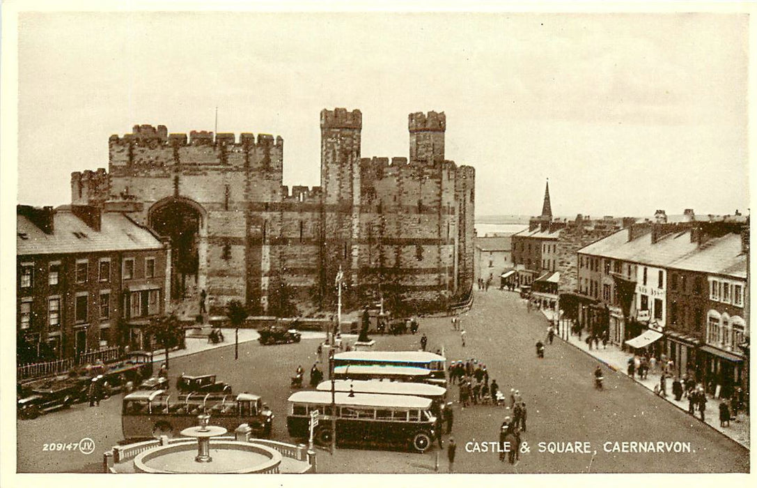 Caernarvon Castle and Square