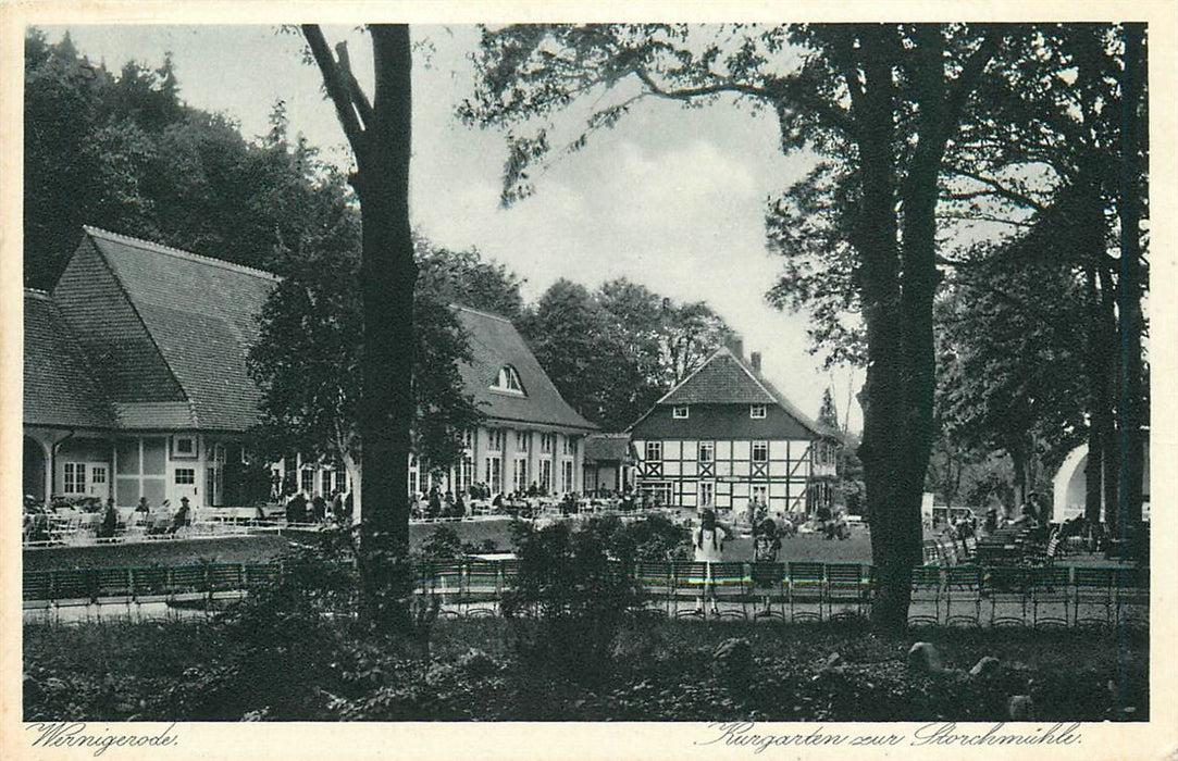 Wernigerode Kurgarten zur Storchmühle