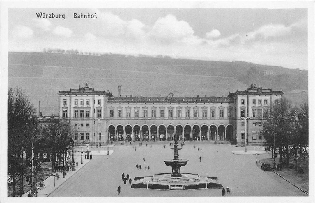 Würzburg    Bahnhof