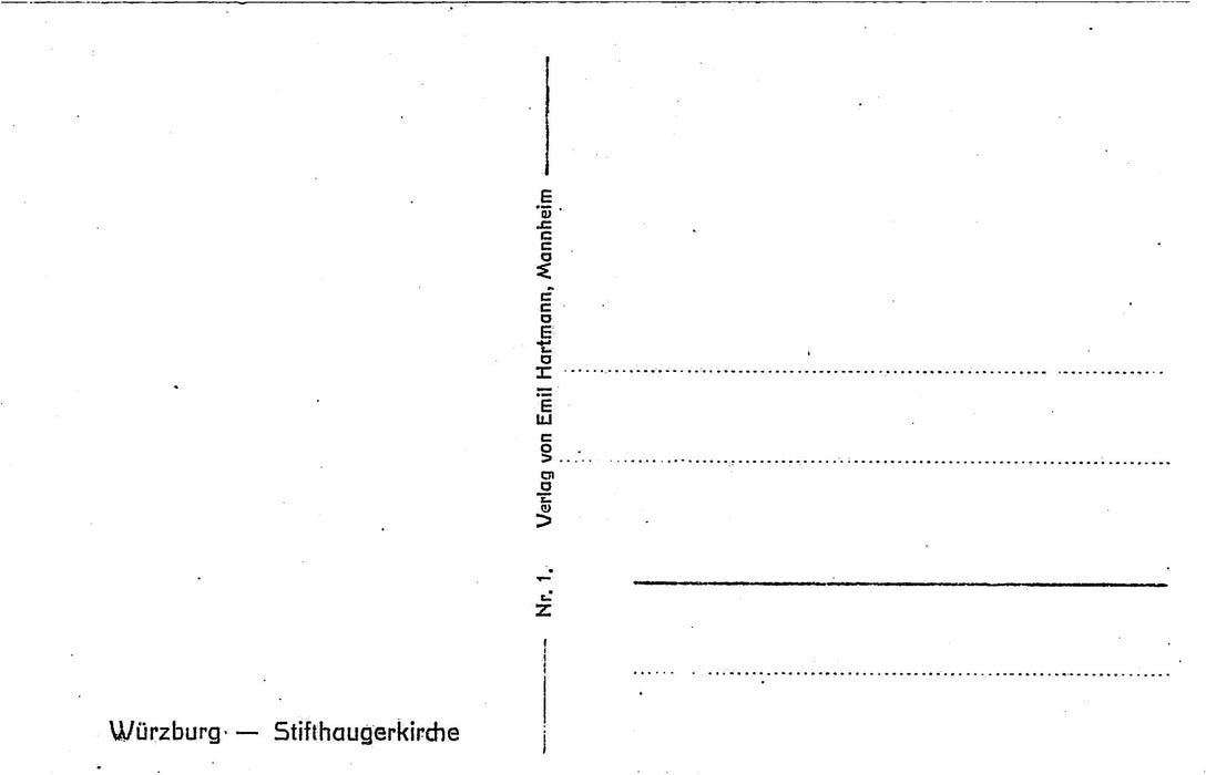Würzburg  Stifthaugerkirche