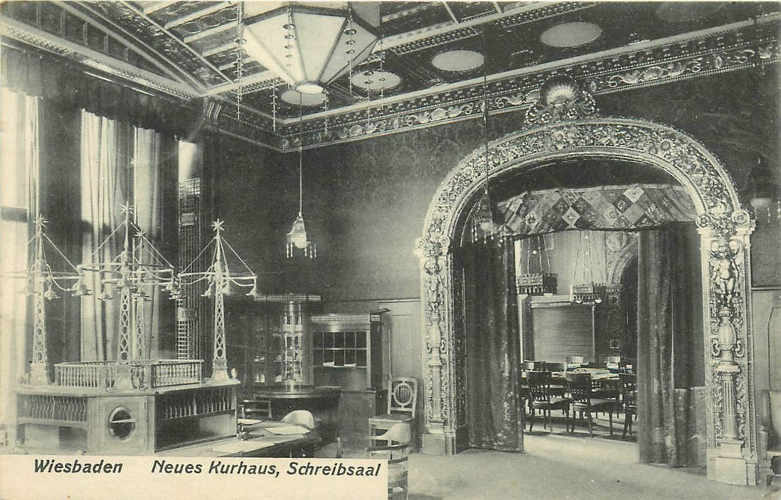 Wiesbaden Neues Kurhaus Schreibsaal