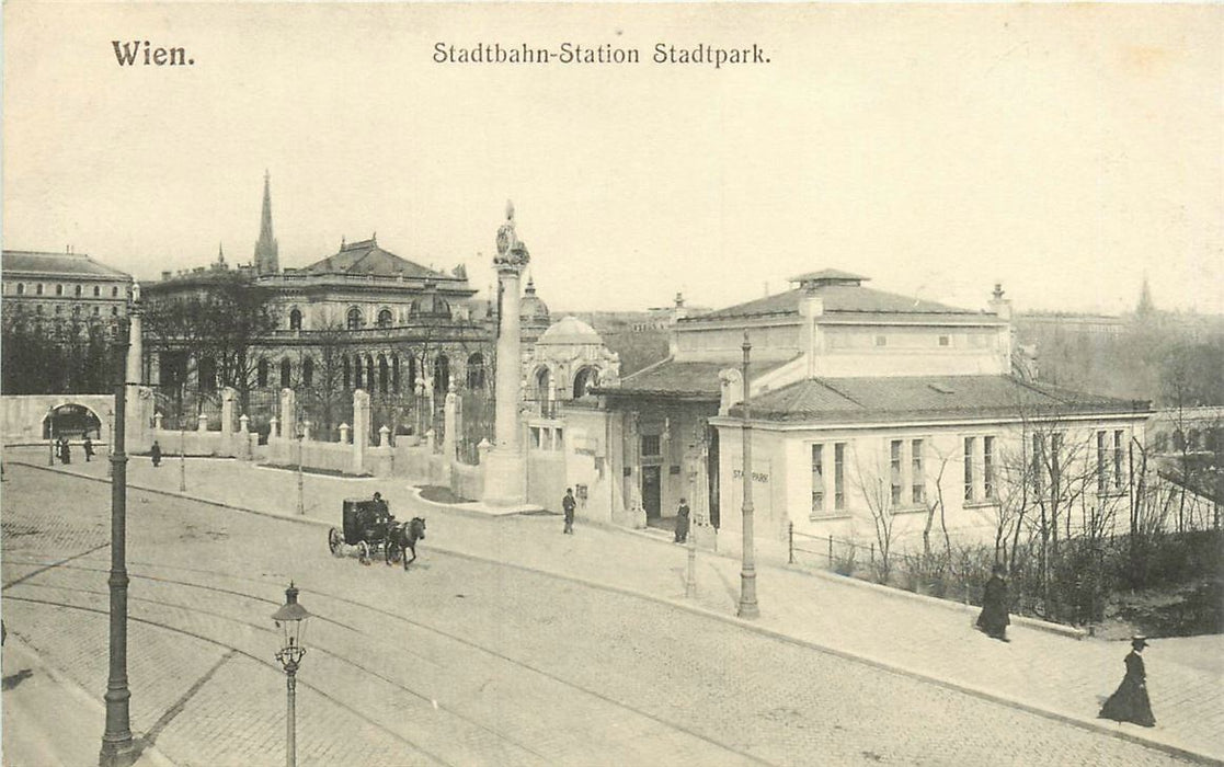 Wien Stadbahn-Station Stadtpark