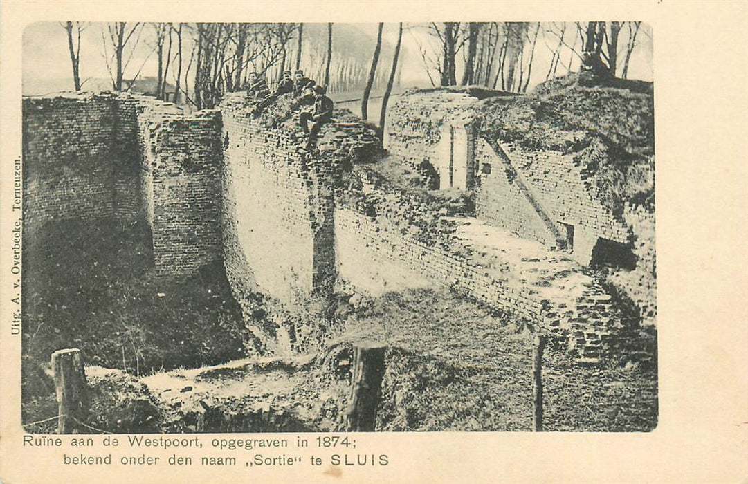 Sluis Ruine aan de Westpoort