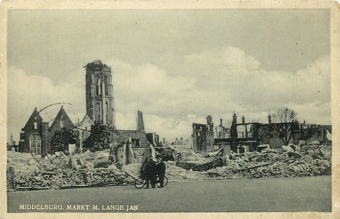 Middelburg Markt met Lange Jan