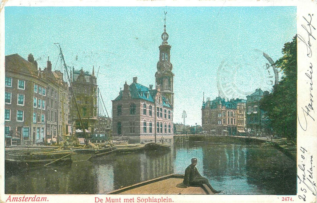 Amsterdam De Munt met Sophiaplein