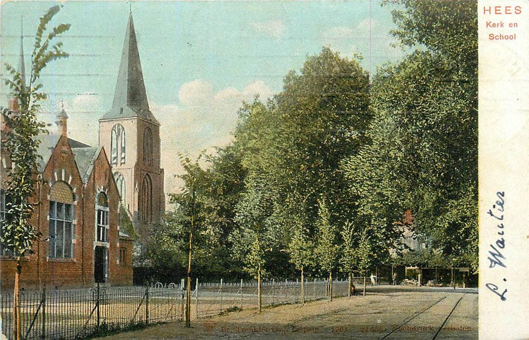 Hees bij Nijmegen Kerk en School