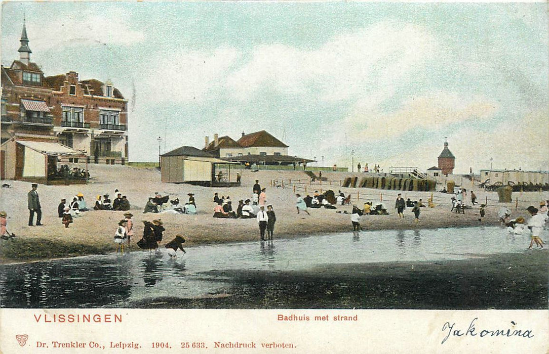 Vlissingen  Badhuis met Strand