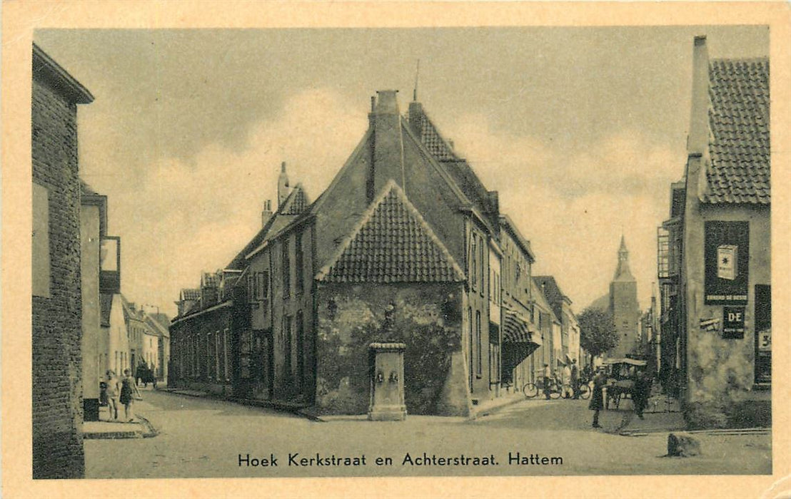 Hattem Hoek Kerkstraat en Achterstraat