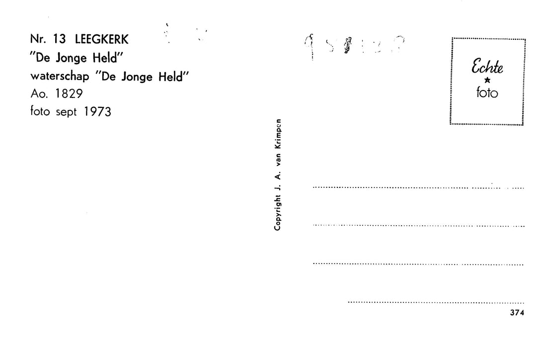 Leegkerk De Jonge Held