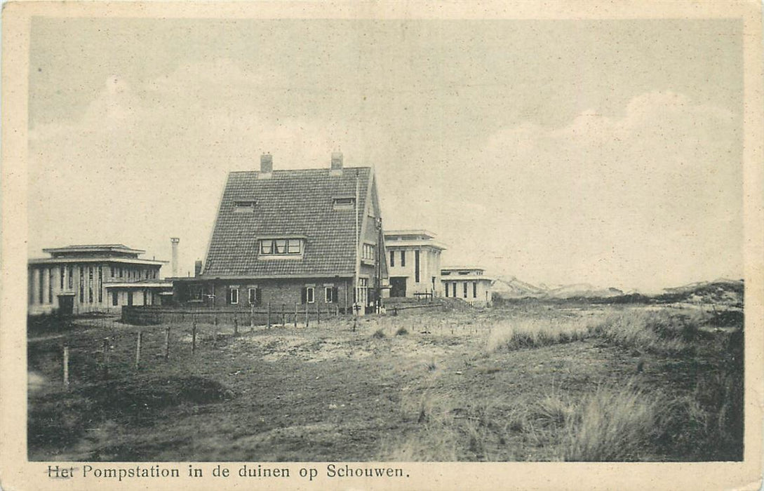Schouwen Pompstation in de Duinen