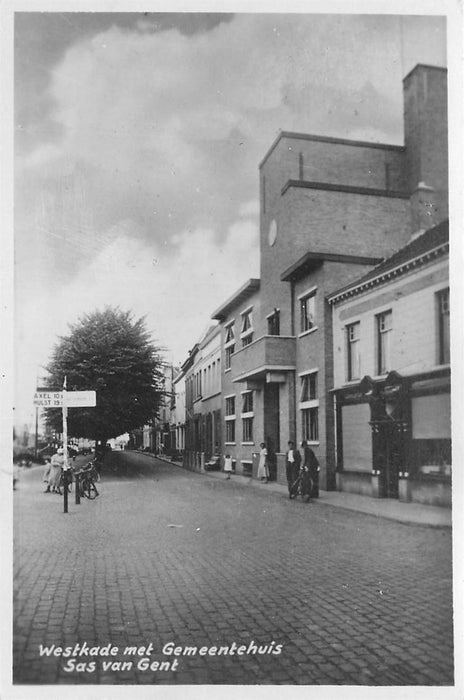 Sas van Gent Westkade Gemeentehuis