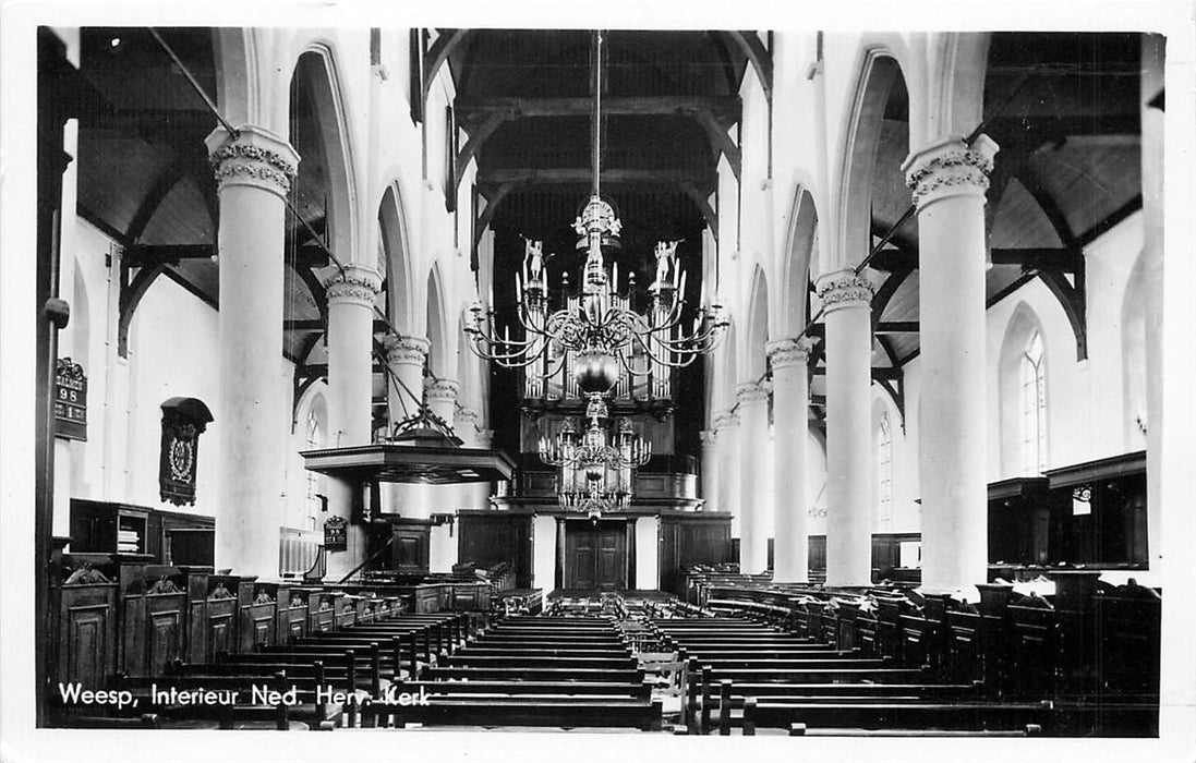 Weesp Interieur Ned Herv Kerk