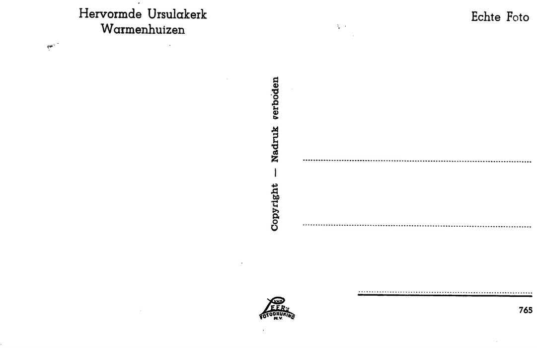 Warmenhuizen Hervormde Ursulakerk