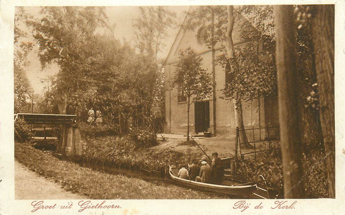 Giethoorn Bij de Kerk