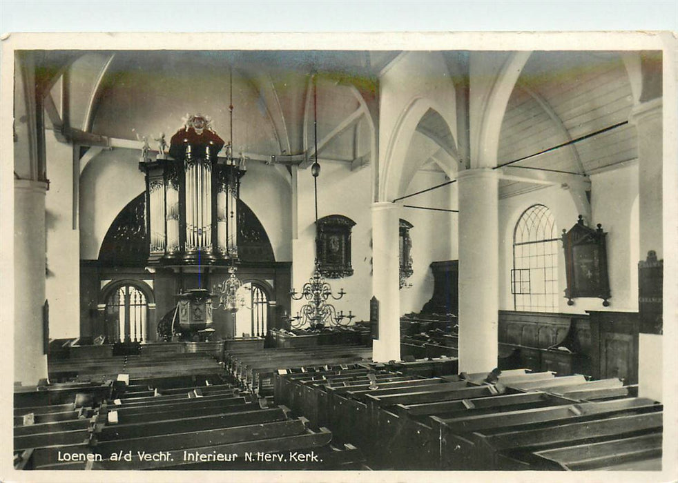 Loenen ad Vecht Interieur Ned Herv Kerk