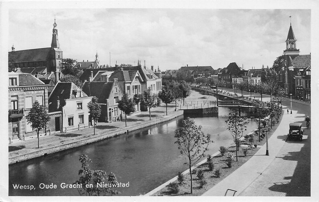 Weesp Oude Gracht en Nieuwstad