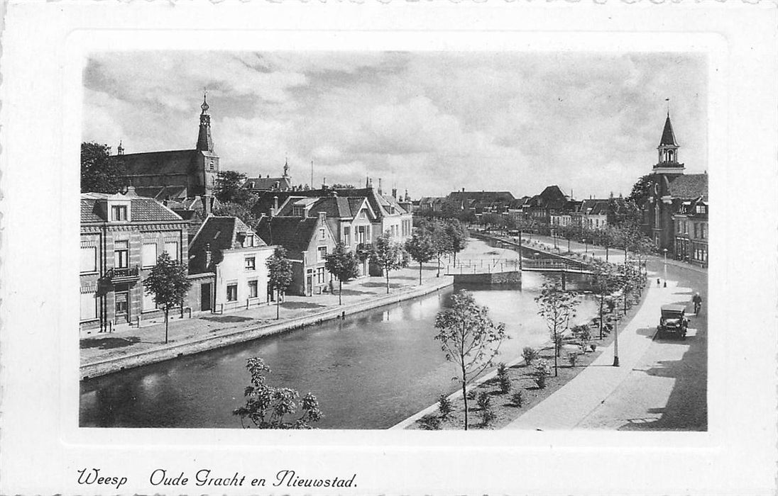 Weesp Oude Gracht en Nieuwstad