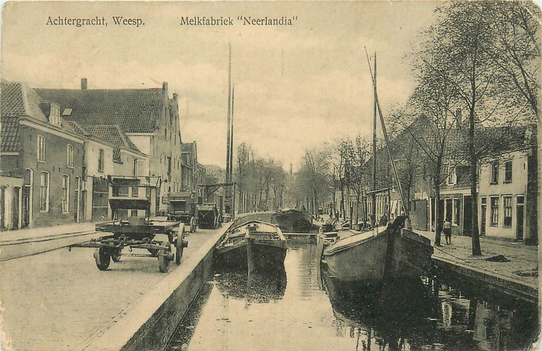 Weesp Melkfabriek Neerlandia Achtergracht