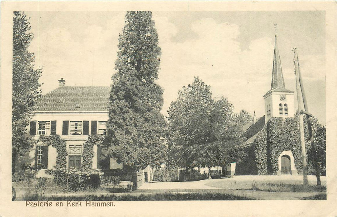 Hemmen Pastorie en Kerk