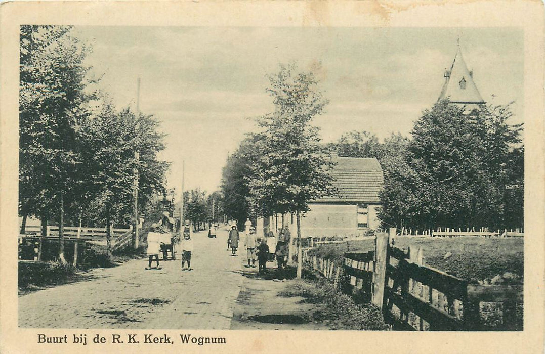 Wognum Buurt bij de RK Kerk