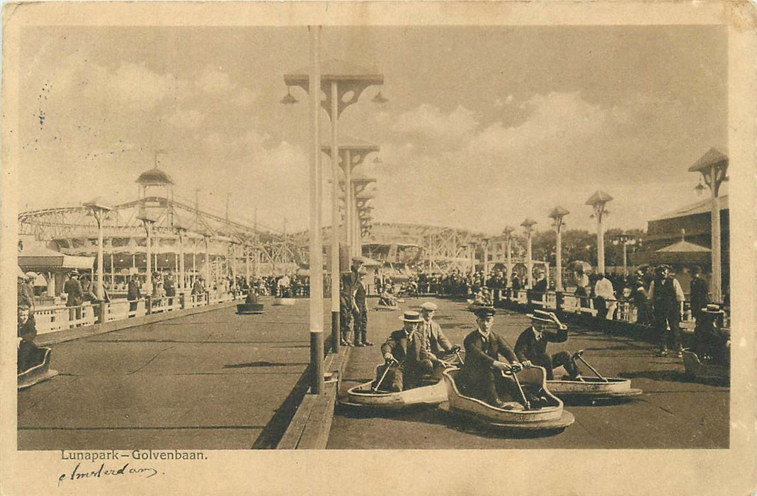 Amsterdam Tentoonstelling Scheepvaart Lunapark