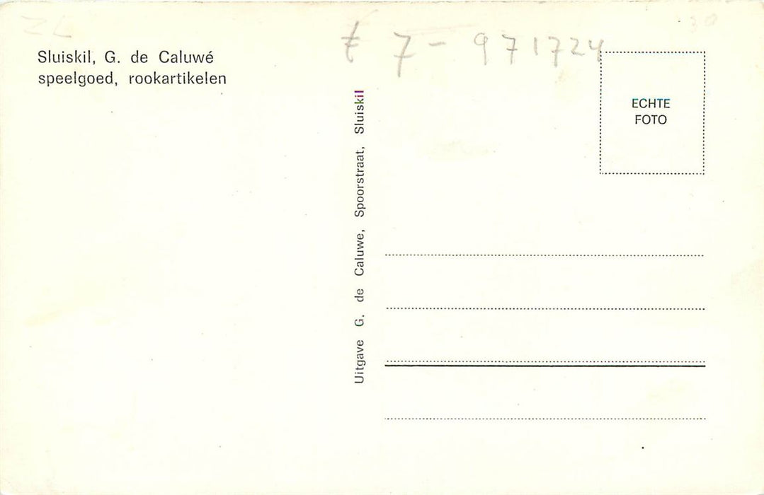 Sluiskil G De Caluwe