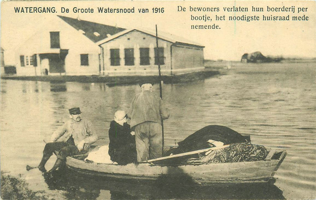 Watergang Groote Watersnood 1916