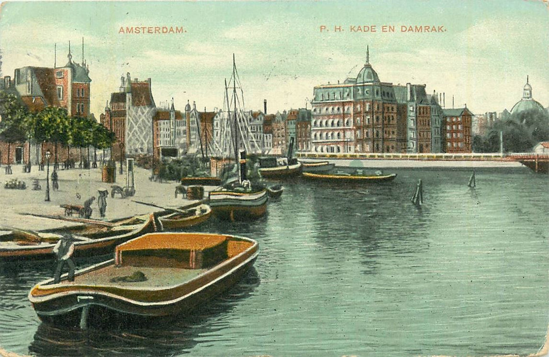 Amsterdam PH Kade en Damrak