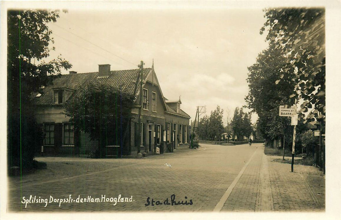 Den Ham Hoogland Splitsing Dorpsstraat