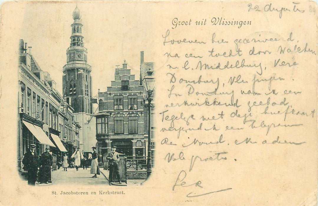 Vlissingen St Jacobstoren Kerkstraat