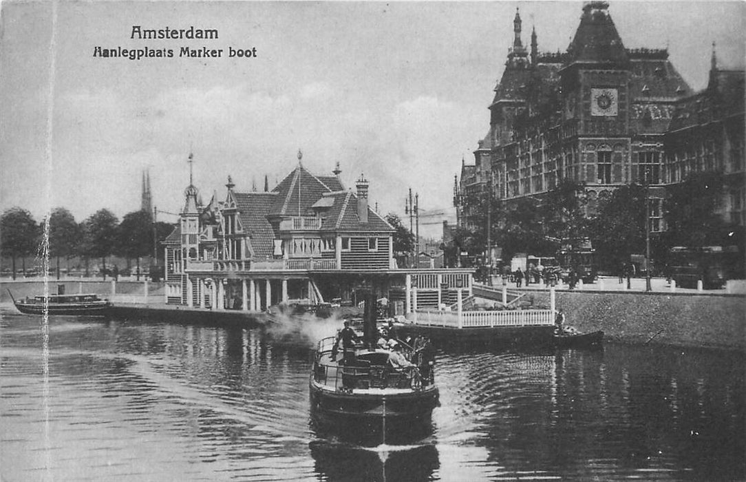 Amsterdam Aanlegplaats Marker Boot