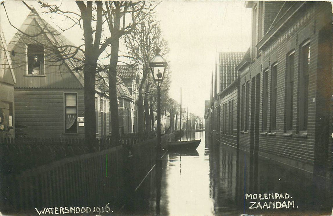 Zaandam Molenpad Watersnood 1916