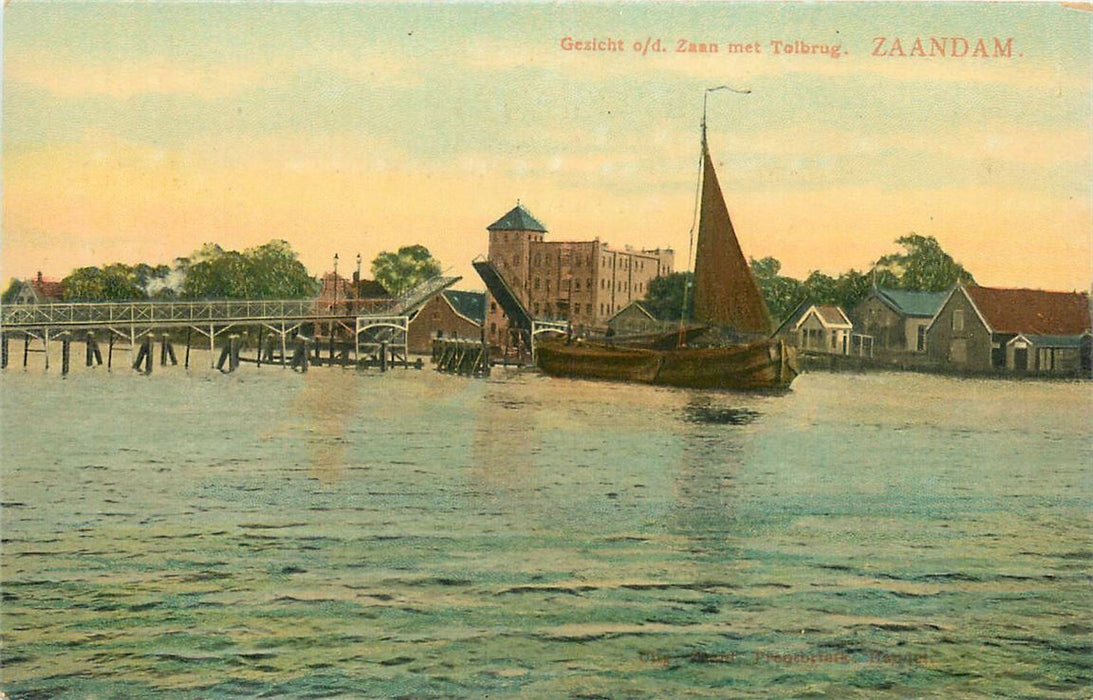 Zaandam Zaan met Tolbrug