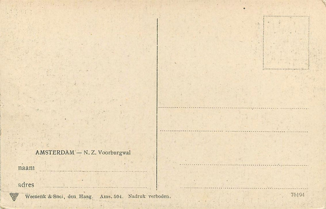 Amsterdam NZ Voorburgwal