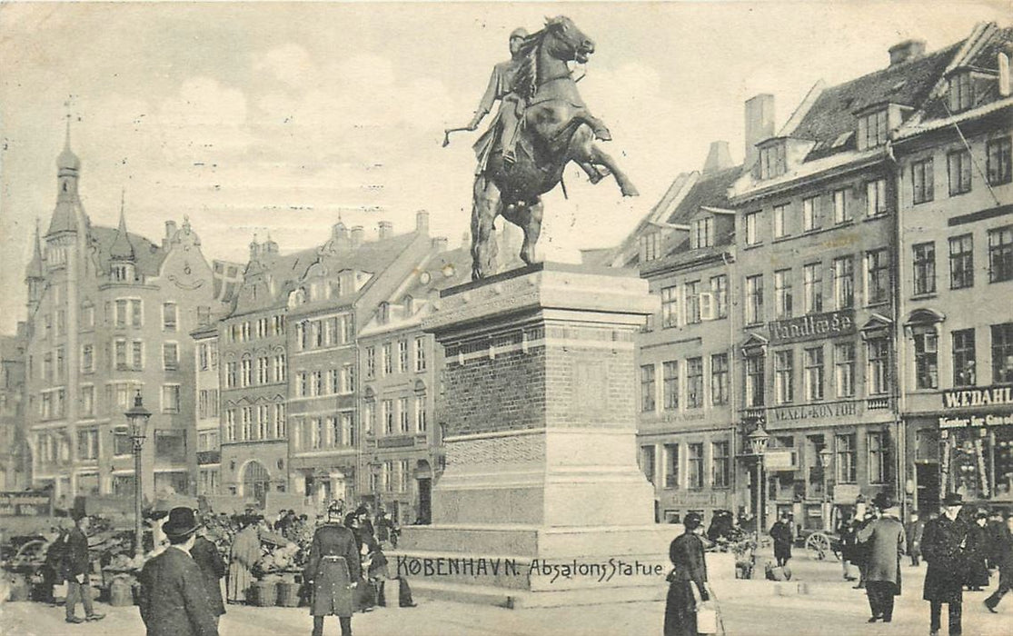 Kobenhavn Absalons Statue