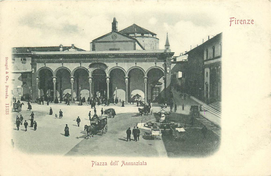 Firenze Piazza dell Annunziata