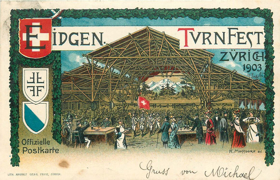 Zurich Eidgen Turnfest 1903