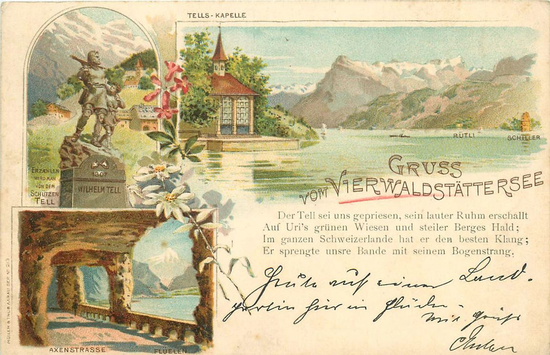 Vierwaldstattersee Litho