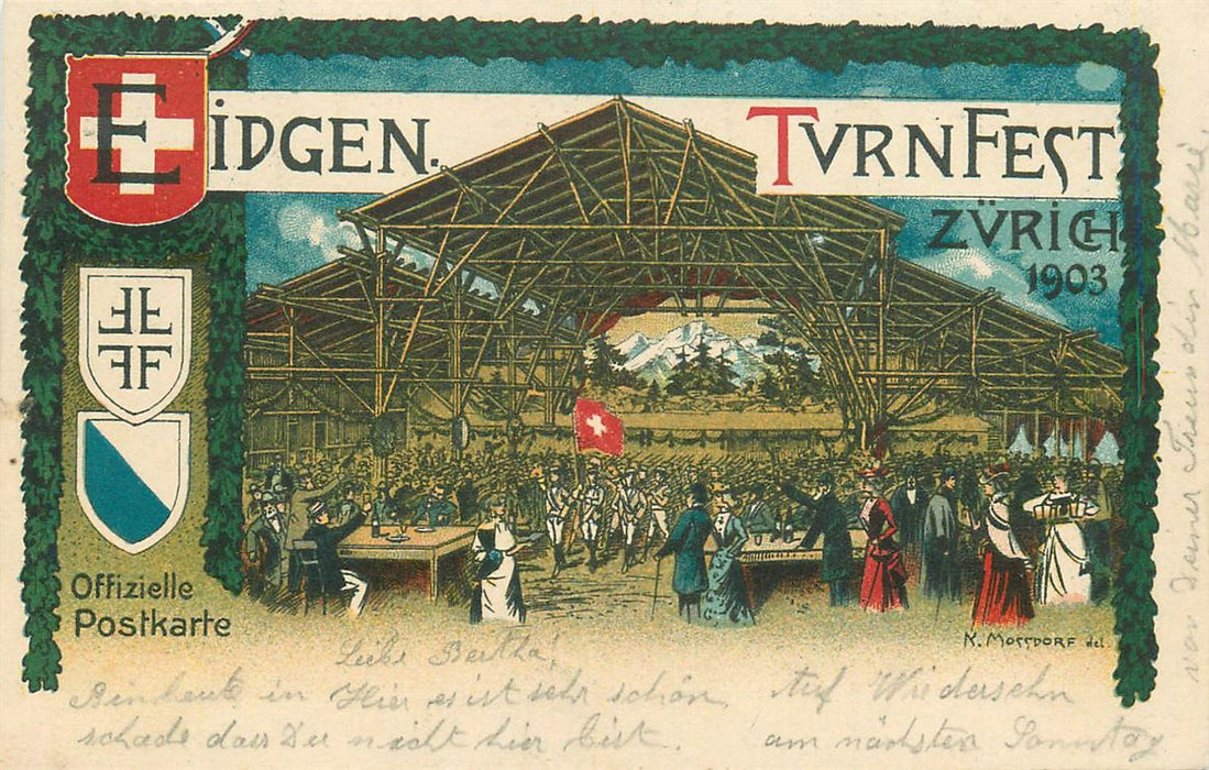 Zurich Eidgen Turnfest 1903