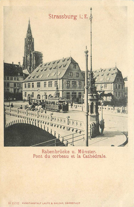 Strasburg i E Rabenbrucke u Munster