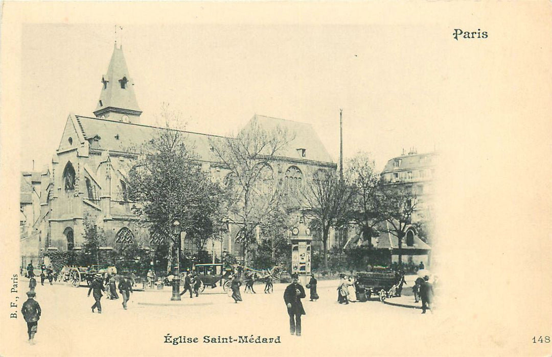 Paris Eglise Saint Medard