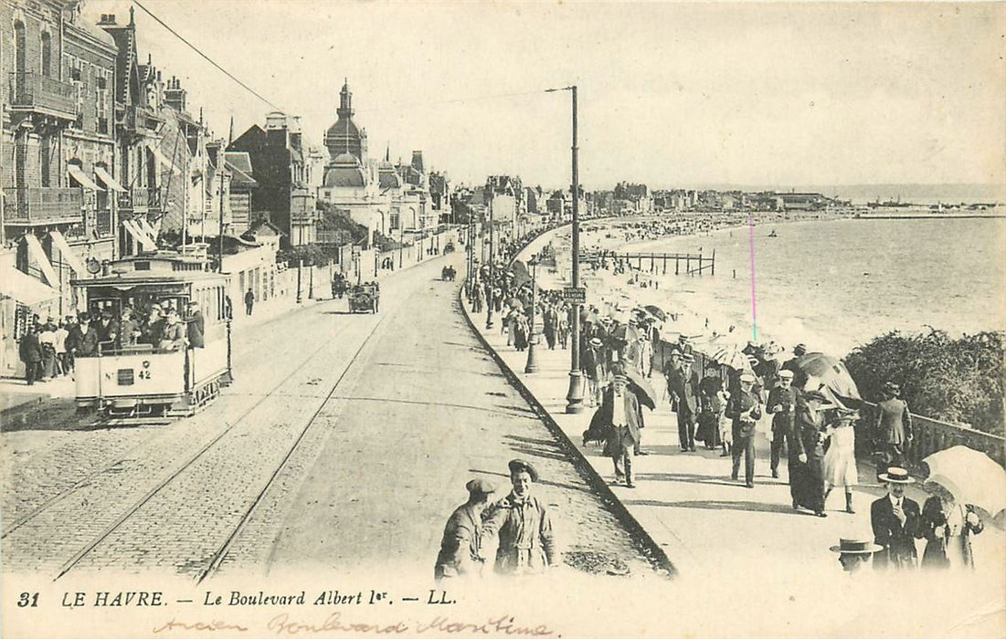 Le Havre Le Boulevard Albert Ier