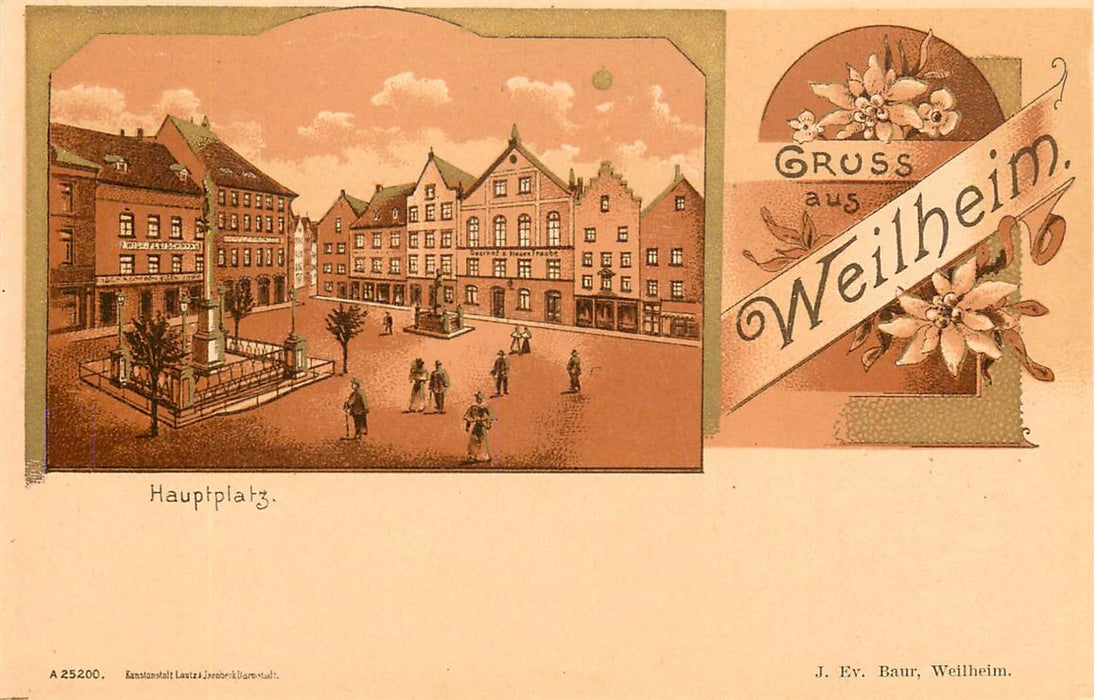 Weilheim Litho