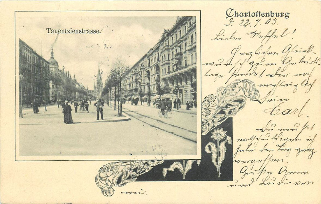 Berlin Charlottenburg Tauentzienstrasse