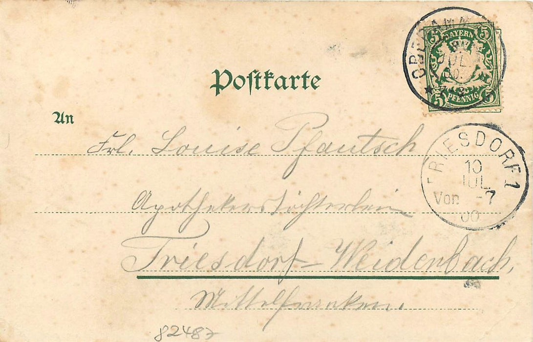 Oberammergau Gasthof z Lowen m d Kofel